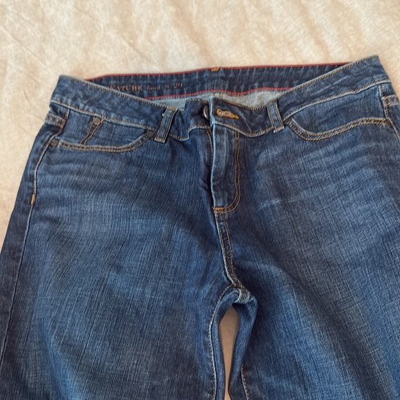 Talbots Dark Blue Denim Jeans boot cut 8x29 - Picture 6 of 6